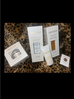 OROGOLD 24k FULL skincare set !